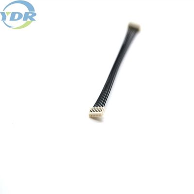 UL10064 30AWG Wire Harness Cable Assembly JST 08SR-3S 1.0 Pitch 8 Pin Connector