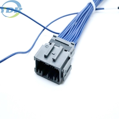 JAE Male Female Cable MX34020SF1 To MX34020PF1 Fork Terminal Wire Harness Cable