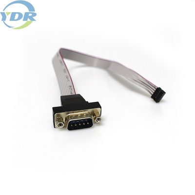 Dupont DB9Pin Battery Wire Harness UL2651 28AWG For TV Computer