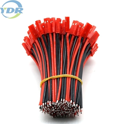 JST SYP 2.5mm Connector Wiring Harness 2 Pin Red Black Housing