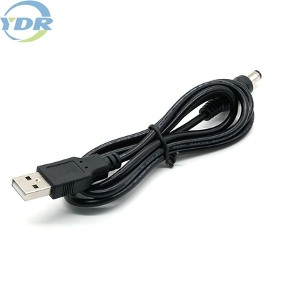 1 meter Serial Data Cables , OD4.5 AWM2725 Micro Usb Power Extension Cable